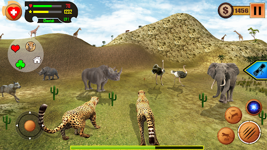 Cheetah Simulator Games 3D