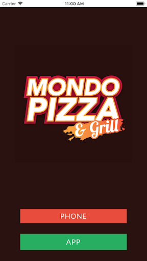 Android application Mondo Pizza & Grill Swalwell screenshort