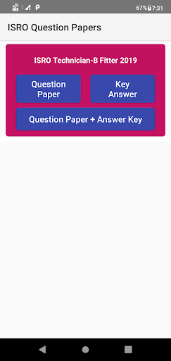 Previous Year ISRO Question Pa Screen 3