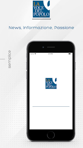Android application La Voce del Popolo screenshort