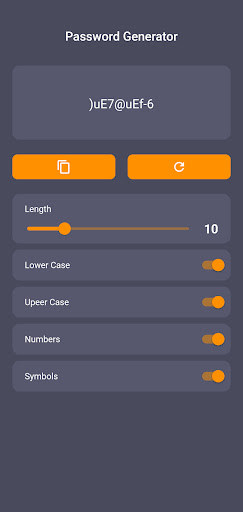 Strong Password Generator Screen 3