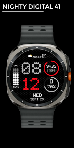 Nighty Digital 41 - watch face screenshot 0
