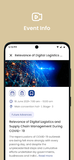 Android application RCMRD International Conference screenshort