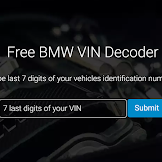 Bmw Vin Decoder Features