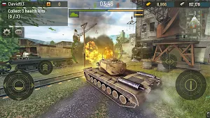 Grand Tanks: Free Second World War of Tank Games screenshot 4