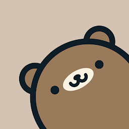 Ikonbild för Bear flip desktop clock