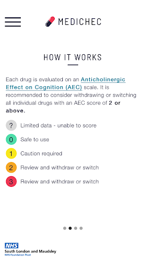Android application Medichec screenshort