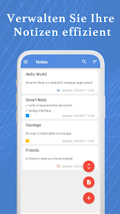 Smart Note - Notizblock | Memo Ekran görüntüsü