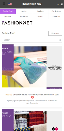 Android application Fashion Trend Magazine screenshort