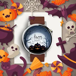 Halloween Spooky Watch Face
