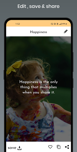 Daily Affirmations Quote Screen 3