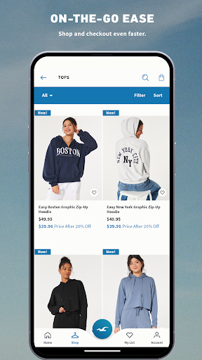 Hollister Co. screenshot