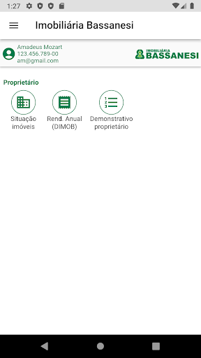 Android application Imobiliária Bassanesi screenshort
