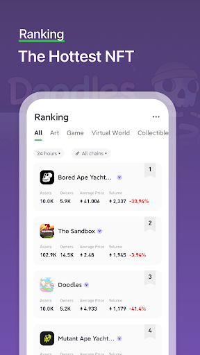 Element NFT Market Screen 3