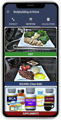 Bodybuilding at Home Workout,Nutrition,Supplements