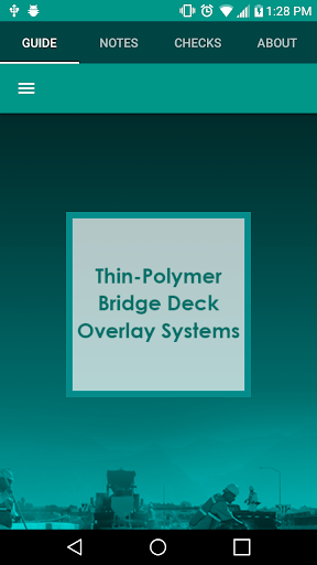 Android application TPO Pocket Guide screenshort