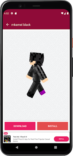 Android application Mkamel Skins Minecraft screenshort