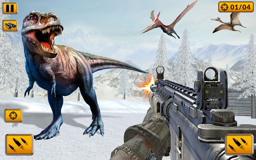 Wild Dinosaur Hunting Games android2mod screenshots 15