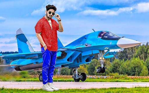 Android application Aircrafts rafale photo editor screenshort