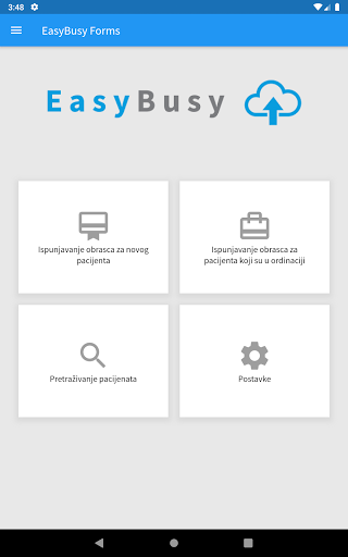 EasyBusy Forms Screen 3