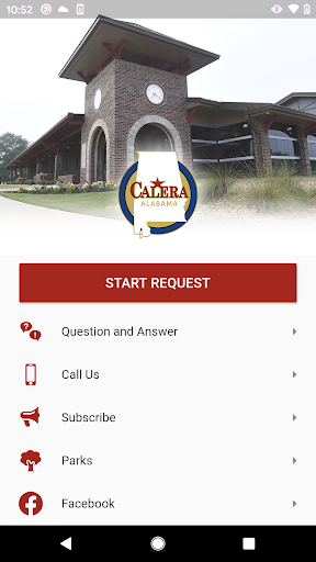 Android application My Calera screenshort