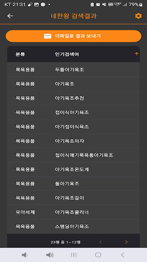 네판왕 #네이버검색어분석#네이버키워드분석#상품수검색 Screen 2