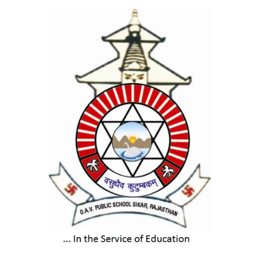 DAV SCHOOL SIKAR logo