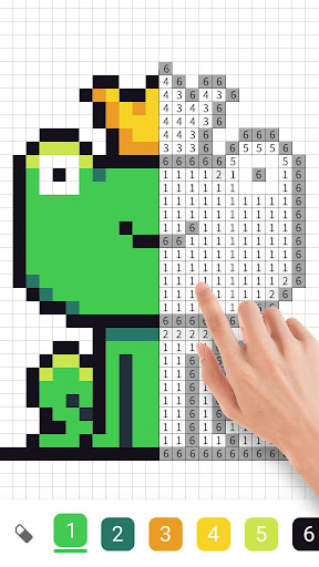 Android application InDraw - Color by Number screenshort