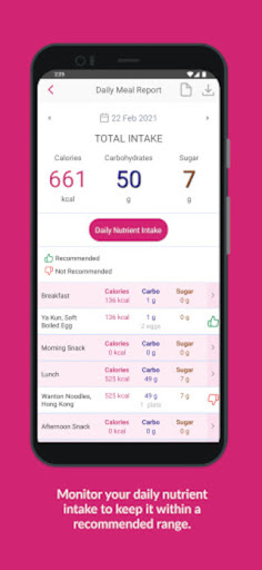 nBuddy Keto Screen 3