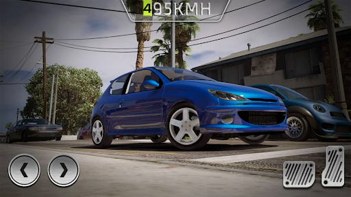 Android application 206 Car Driving Simulator City screenshort