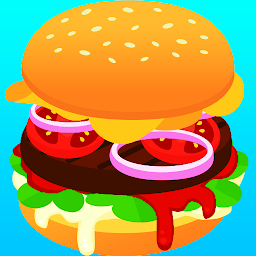 图标图片“make burger cooking game”