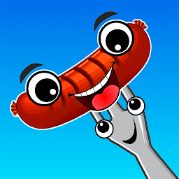 Catch a Sausage Physic puzzle Mod Apk