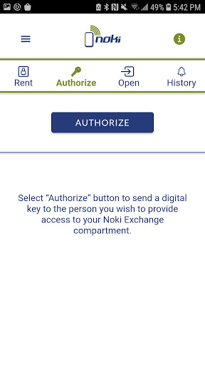 Android application Noki Exchange screenshort
