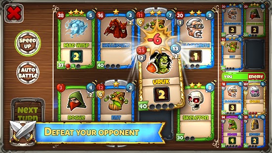 Card Crushers: Deck PvP Battle Screenshot