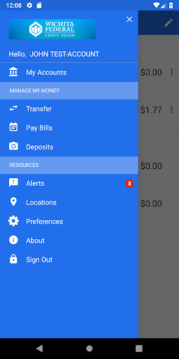 WichitaFCU Mobile Screenshot 2 - AppWisp.com