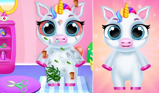 My Unicorn : Pony Care Game
