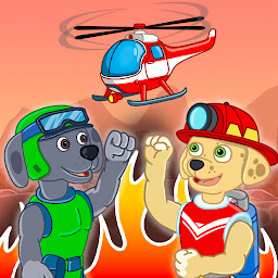 Imatge d'icona Els cadèls patrulla d'incendis