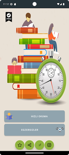 Android application Hızlı Okuma ve Egzersizler-Pr screenshort