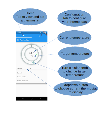 My Thermostats Screenshot 1 - AppWisp.com
