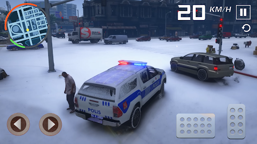 Android application Snow Car Police Military Jobs screenshort