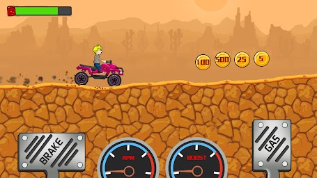 Hill Car Dash: Racing Game