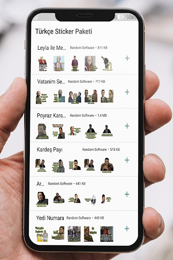 Türkçe Dizi Sticker & Çıkartma Screen 3