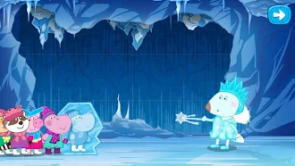 Game screenshot ヒッポの物語：雪の女王 hack