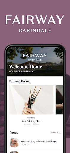 Android application Fairway App screenshort