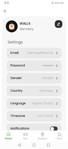 App screenshot