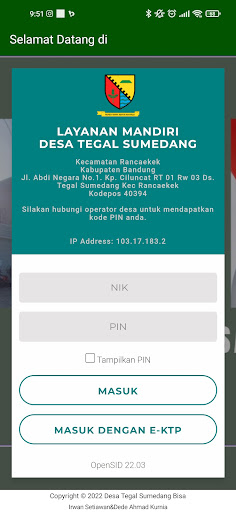 Tegal Sumedang Bisa Screen 2