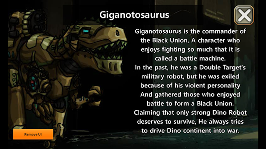 Giganotosaurus - Dino Robot Unknown