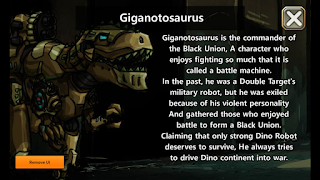 Giganotosaurus - Dino Robot - Screenshot 2