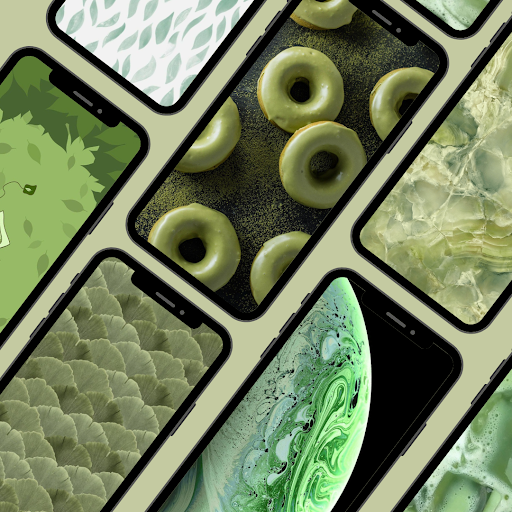 Matcha Sage Green Wallpaper