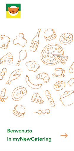 Android application myNewCatering screenshort